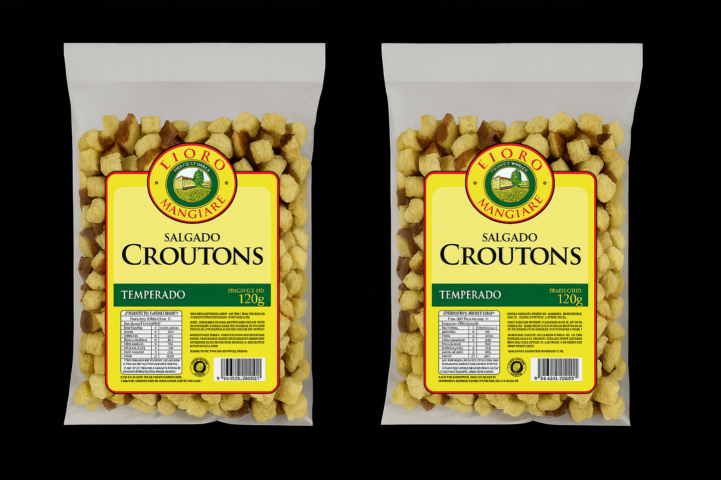 Crouton Temperado Caixa 15 Unidades