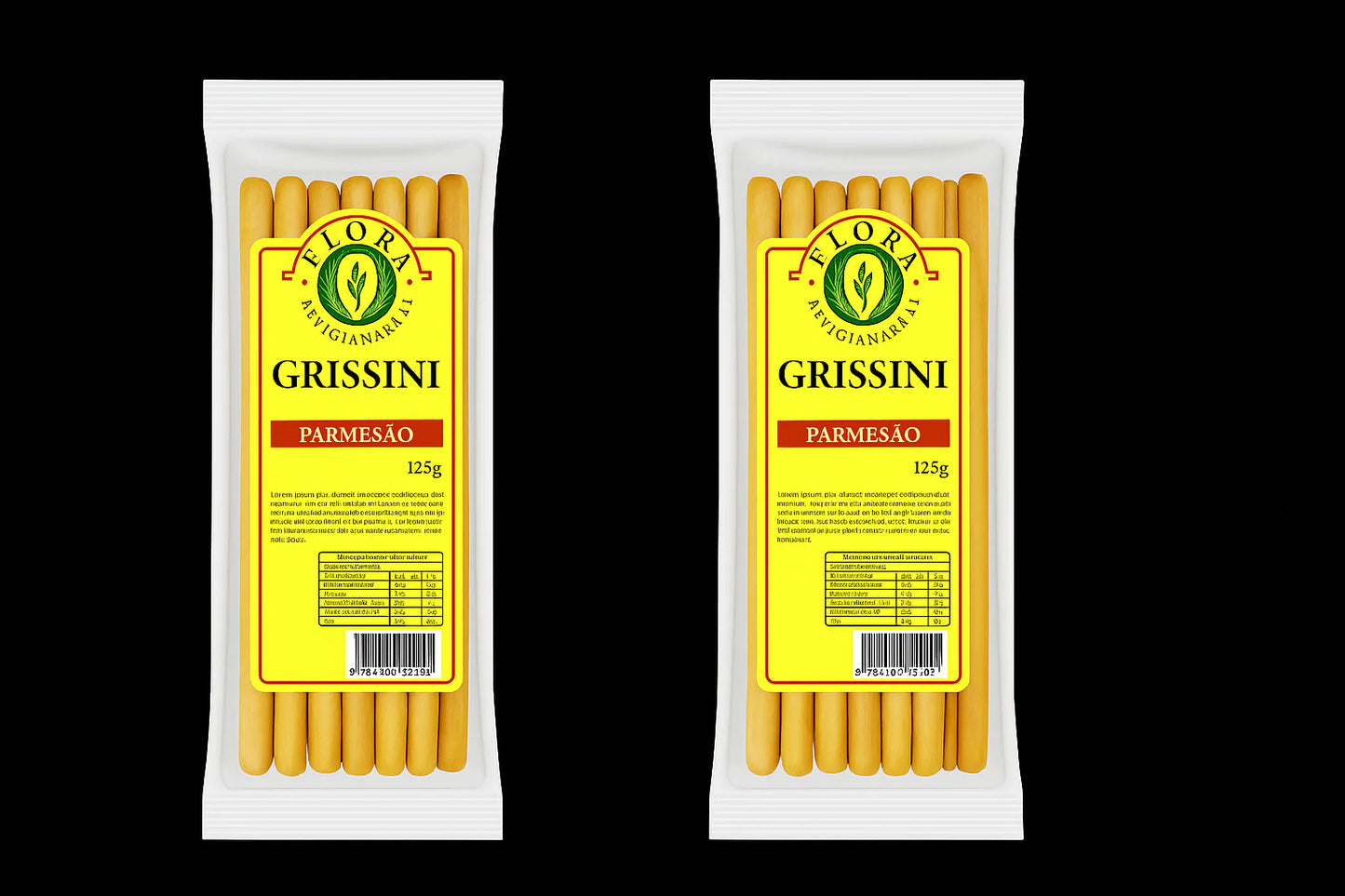 Grissini Cebola 120Gr Caixa 15 Unidades