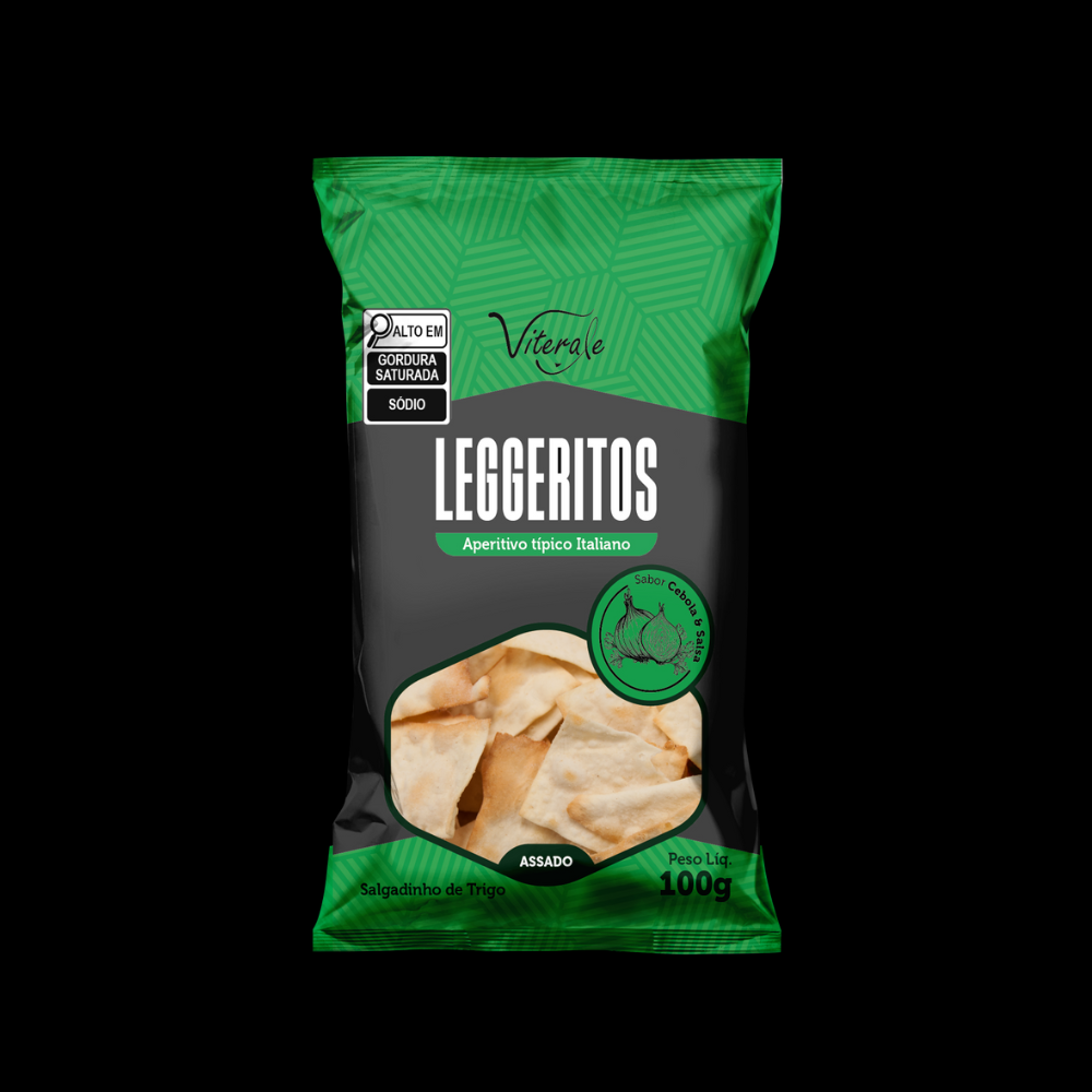 Leggeritos Cebola Viterale 100 Gr Caixa Com 20 Unidades