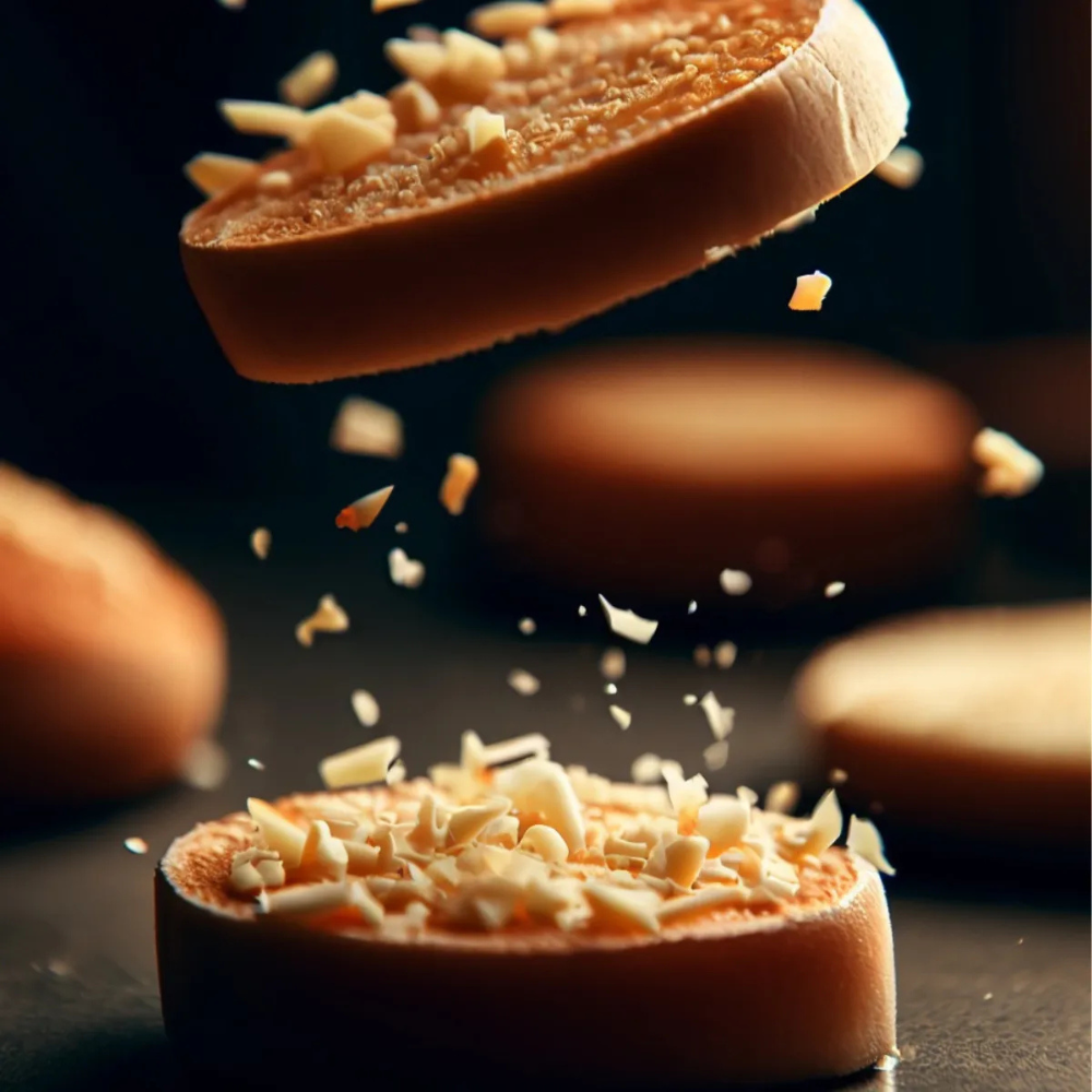 Torrada Florio Tradicional Crocante Não Esfarela Sabor Alho