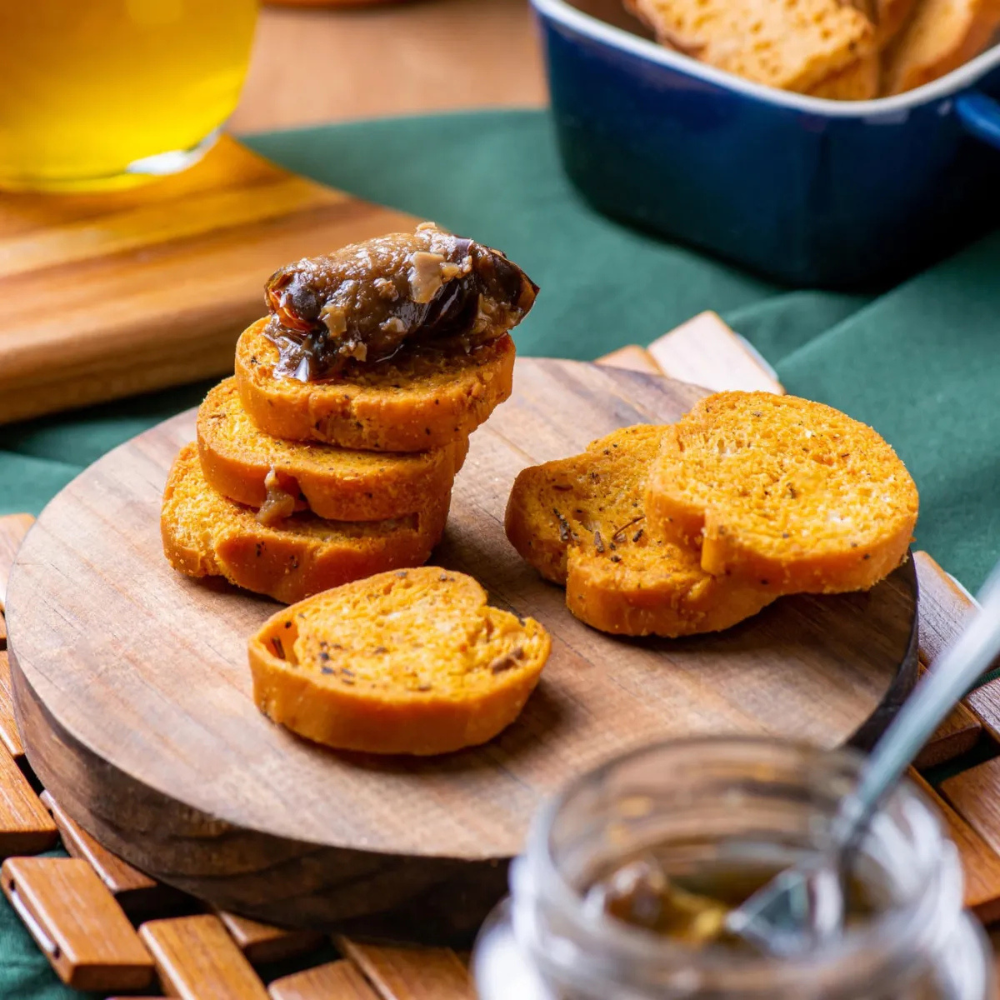 Torrada Florio Natural Tradicional Crocante Não Esfarela Sabor Parmesão