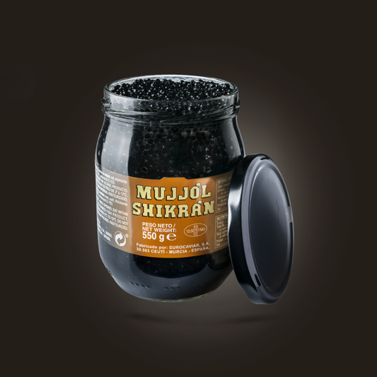 Caviar Mujjol Shikrán Preto 550gr