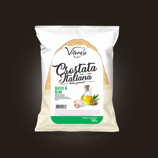 Crostata Italiana 165g Tradicional Artesanal Azeite e Alho