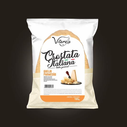 Crostata Italiana 165g Tradicional Artesanal Sabor Parmesão