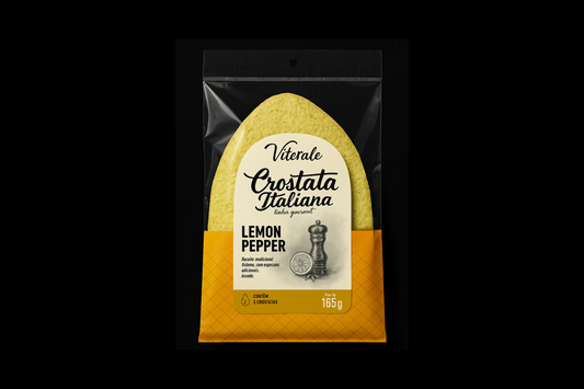 Crostata Lemon Pepper Caixa Com 10 Unidades