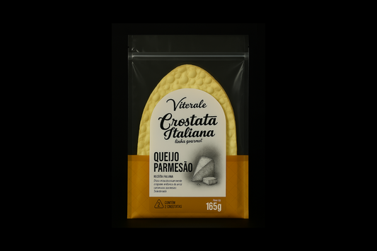 Crostata Parmesão Viterale Caixa Com 10 Unidades
